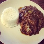 Dietitian UK: Aubergine curry and RiceDietitian UK: Aubergine curry and Rice