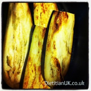 Dietitian UK: Griddled Aubergines Dietitian UK: Griddled Aubergines