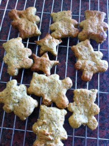 Dietitian UK: Cheesy Courgette Biscuits.