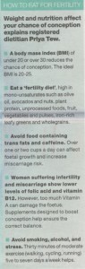 Dietitian UK: Priya features in the Guardian 26.07.12