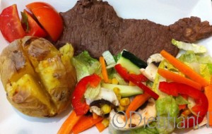 Dietitian UK: Steak and Salad