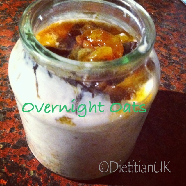 Dietitian UK: Overnight Oats