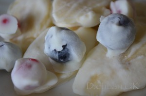 Dietitian UK: Yoghurt Covered Frozen Fruit 2