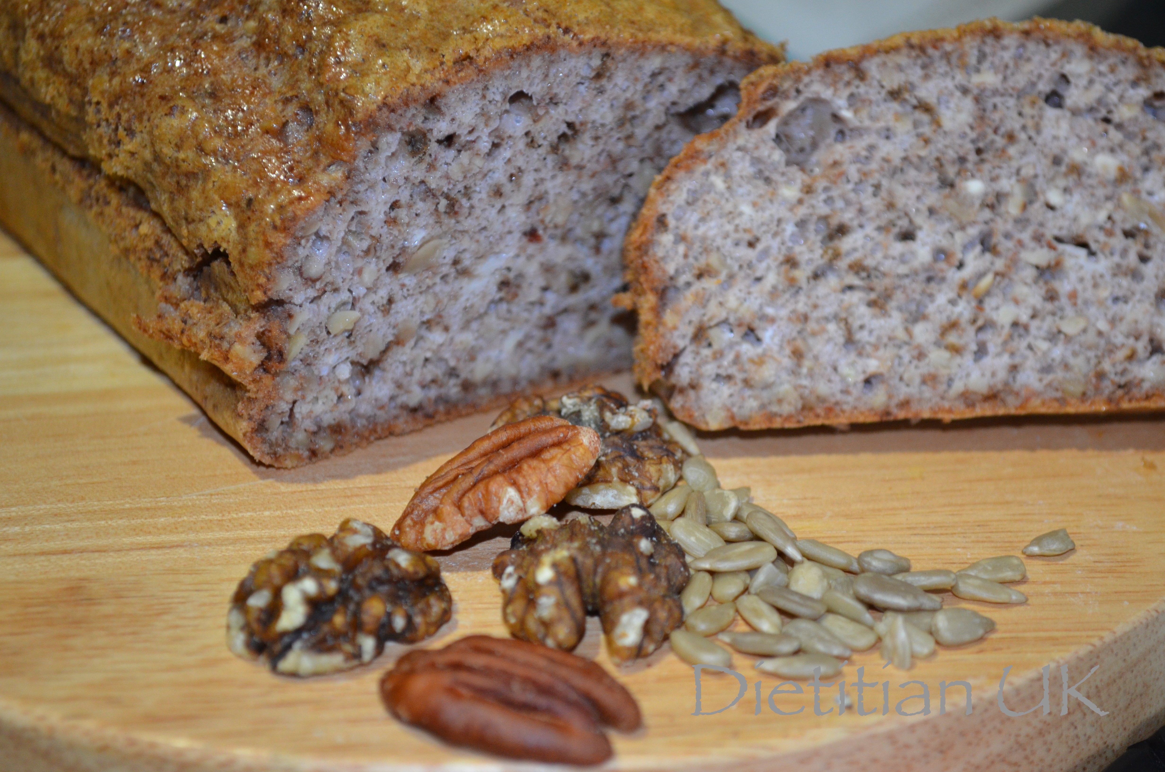 Health in a loaf: Nut and Seed Bread.