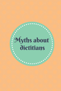 Dietitian UK: Myths about dietitians