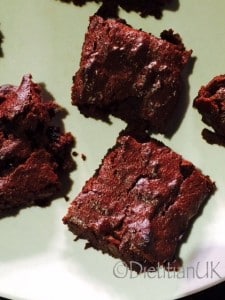 Dietitian UK: Lentil and Date Brownies 1
