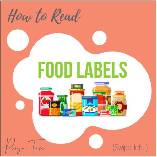 How to read a food label