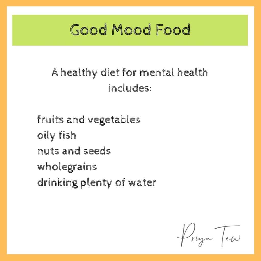 Tips on foods that are good for your mood