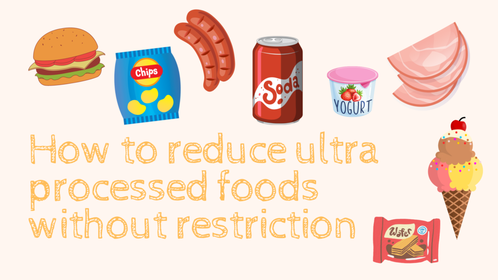 How to reduce Ultra Processed foods without restriction