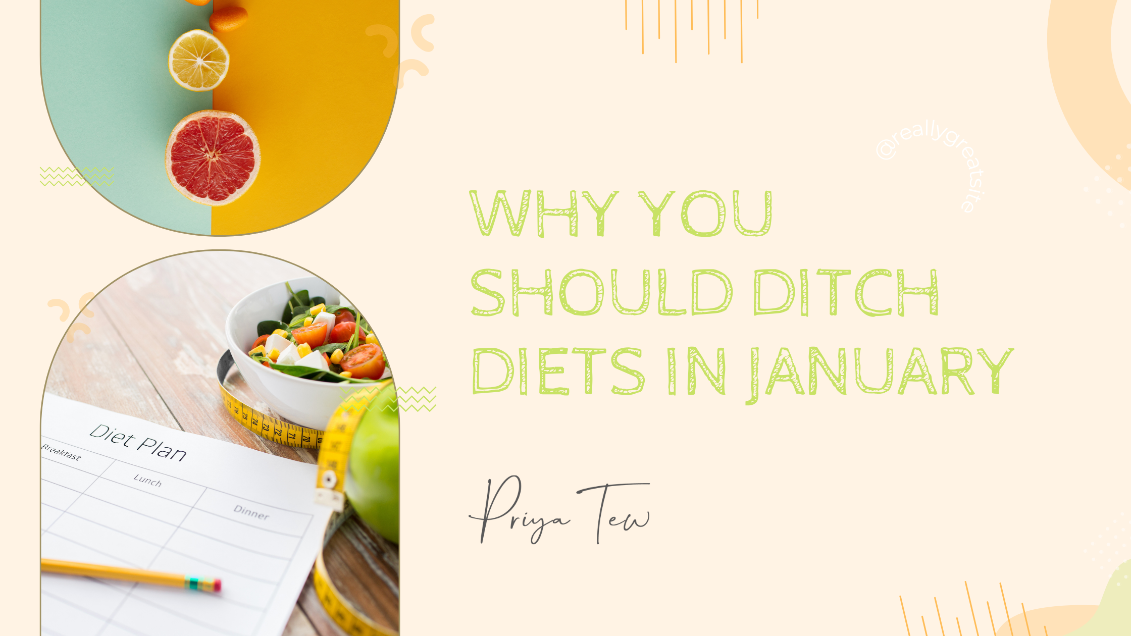 Why you should ditch New Years diets in January