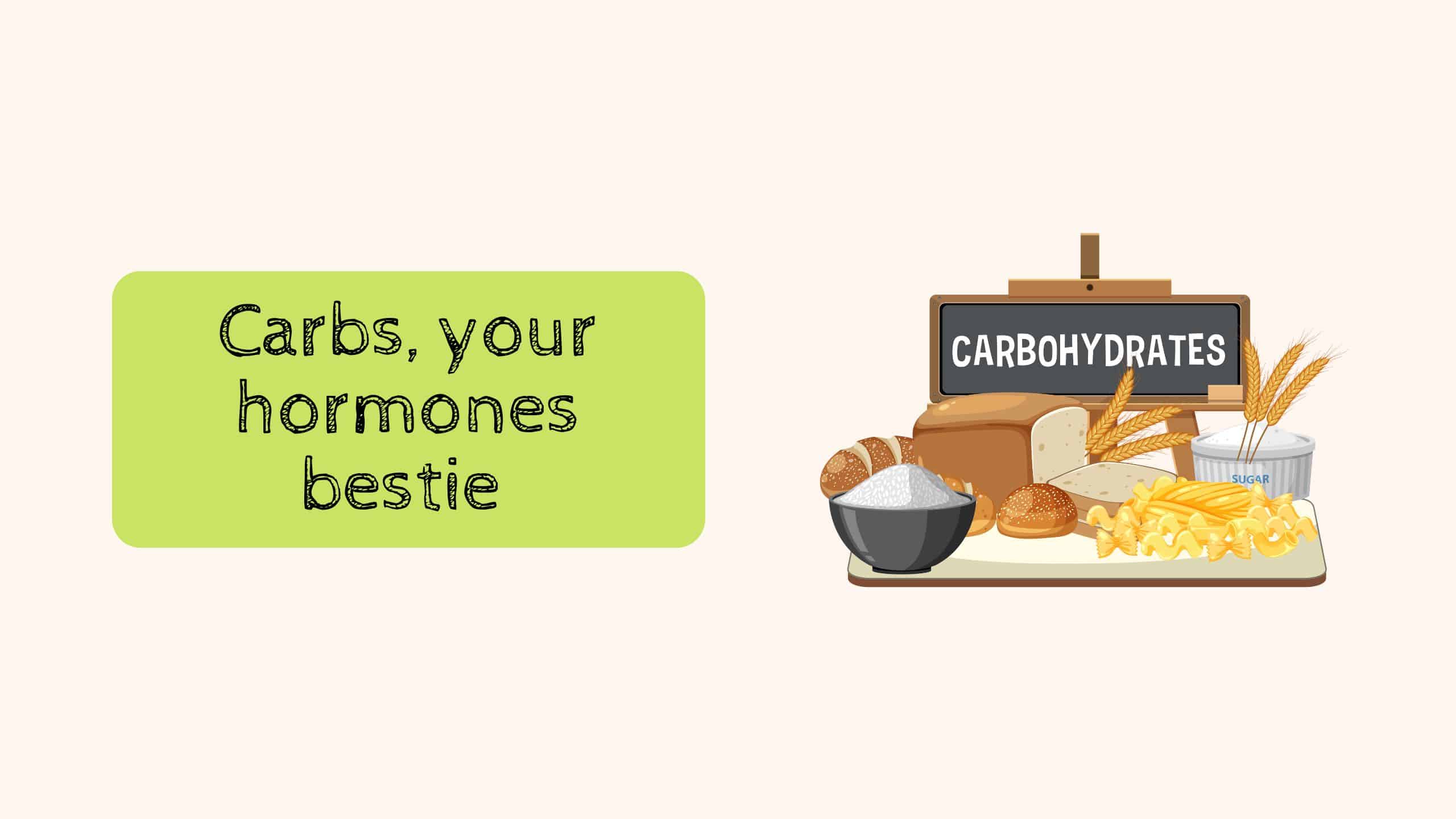 Carbs are your hormone bestie when getting your period back