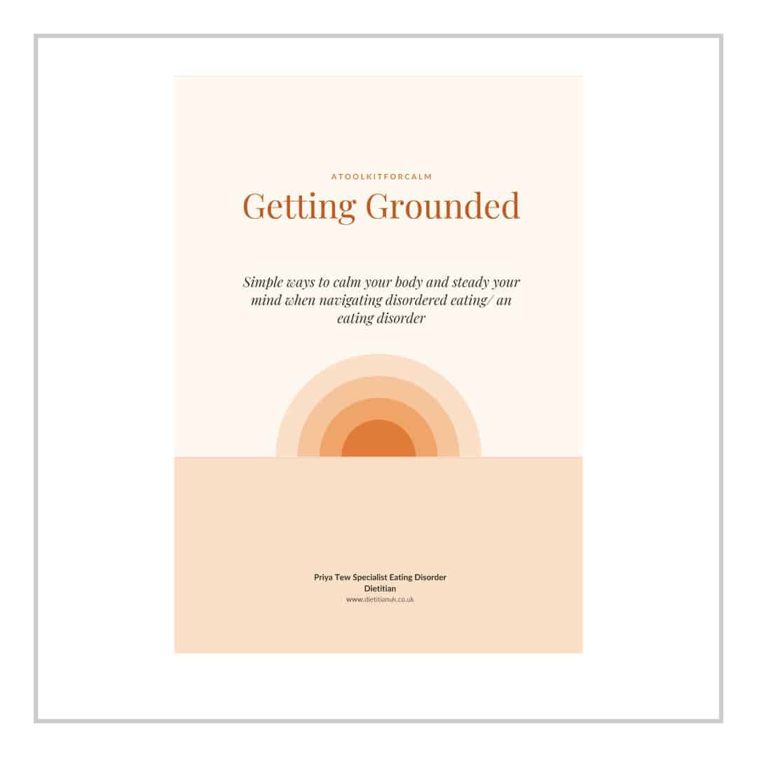 Sign up for my free meal planner checklist from Priya Tew, Eating Disorder Dietitian