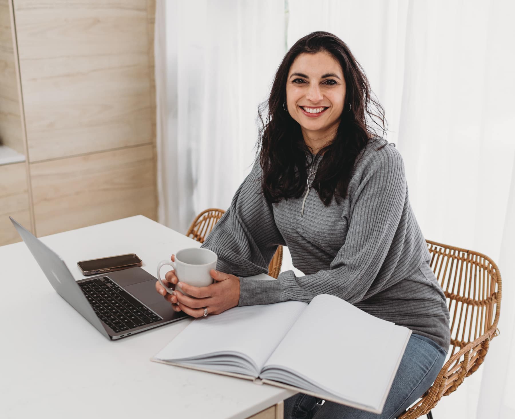 Booking a consultation, image of Priya Tew from Dietitian UK